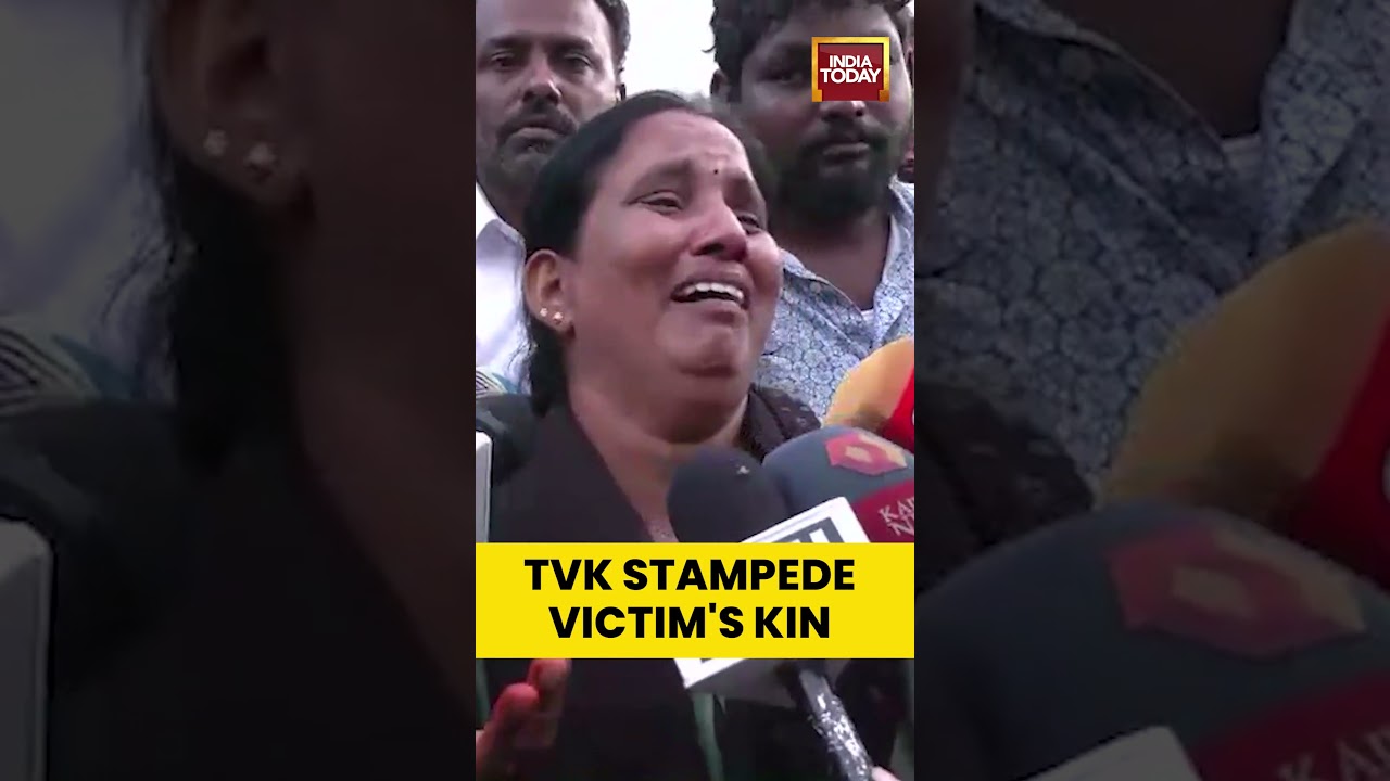 TVK Vijay's Rally Victim's Kin Speaks with Grief | #shorts #tvkvijay #stampede