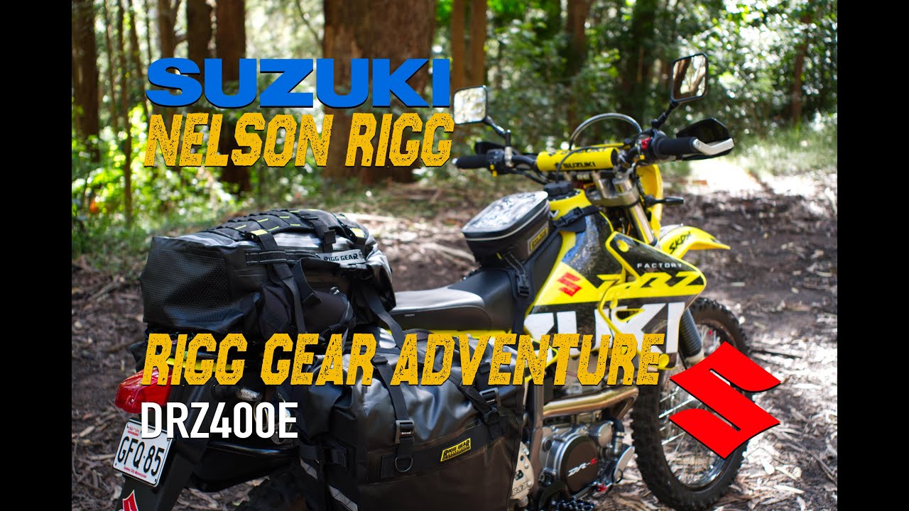 Ep 21. Suzuki DRZ400E Nelson Rigg Hurricane Dual Sport Enduro Waterproof Tank Bag SE-3060