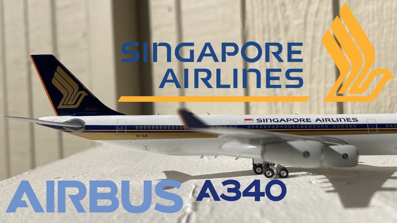 Singaporean Pencil!  |  1:400 Phoenix Models Singapore Airlines A340-300
