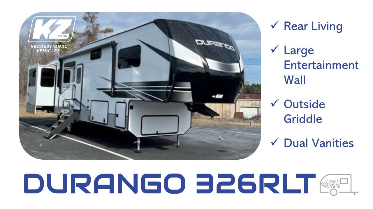 AMAZING FLOORPLAN!👀 2023 KZ Durango 326RLT￼