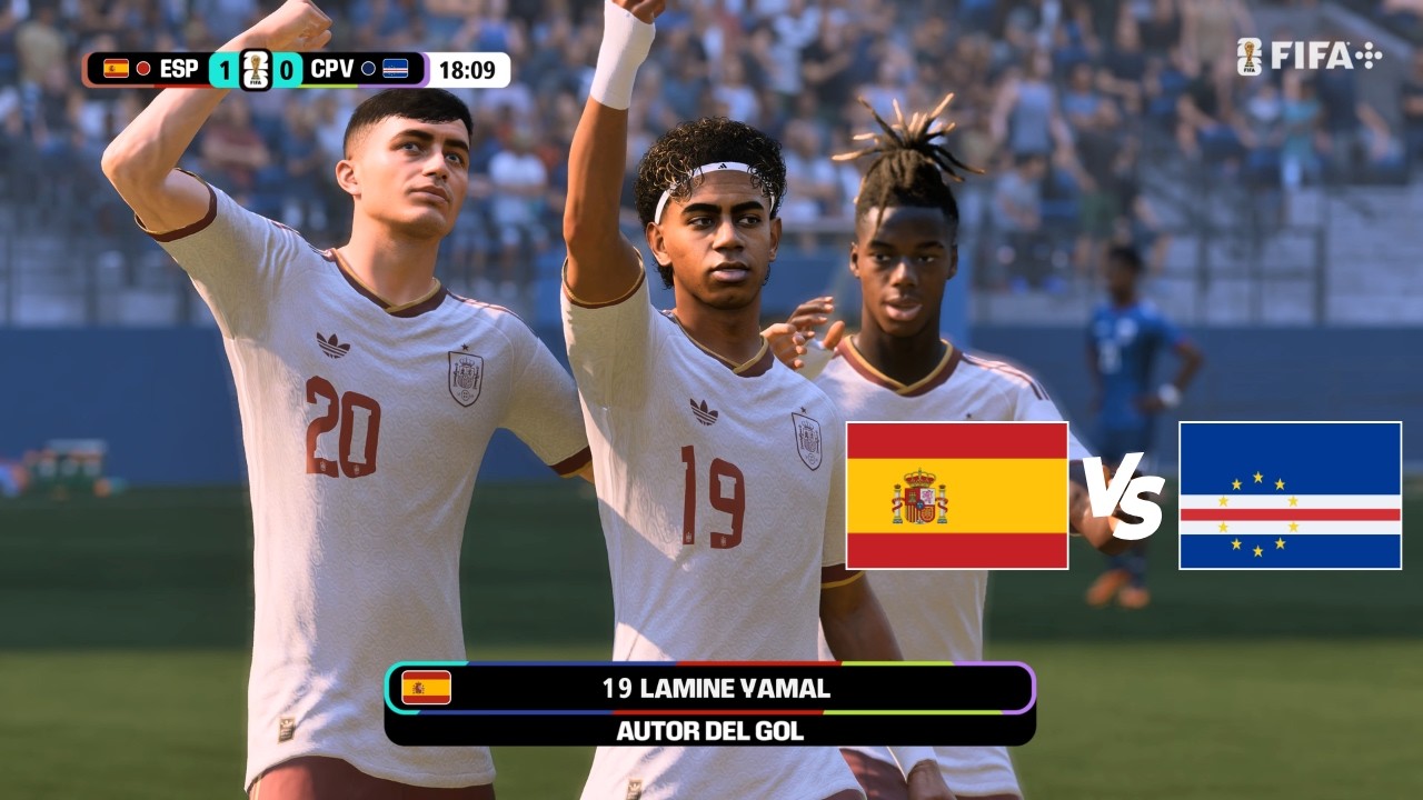 Spain vs Cape Verde | FIFA World Cup 2026 | FC 26 - PC Mods [4K]