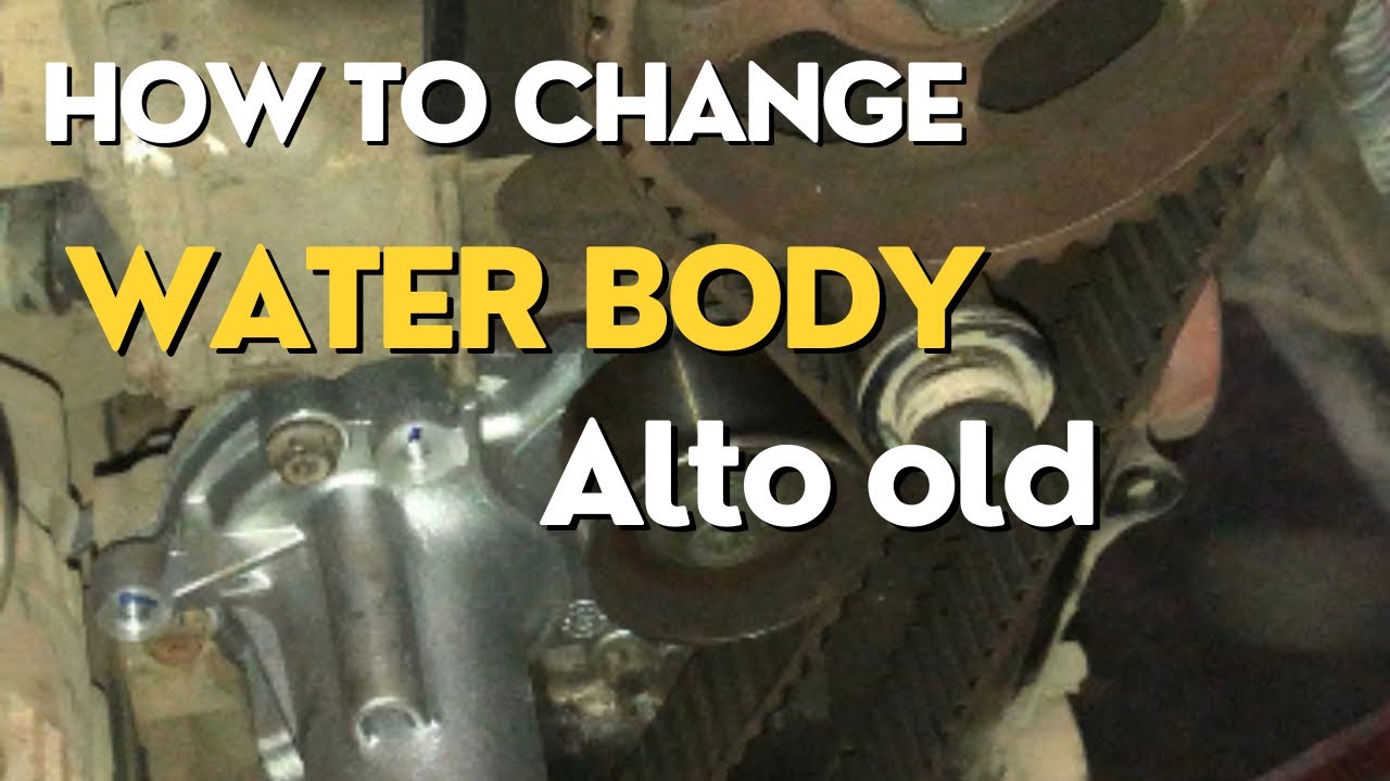 Old alto water pump fault (alto water pump changing process)@Bhawanijoshitechnical