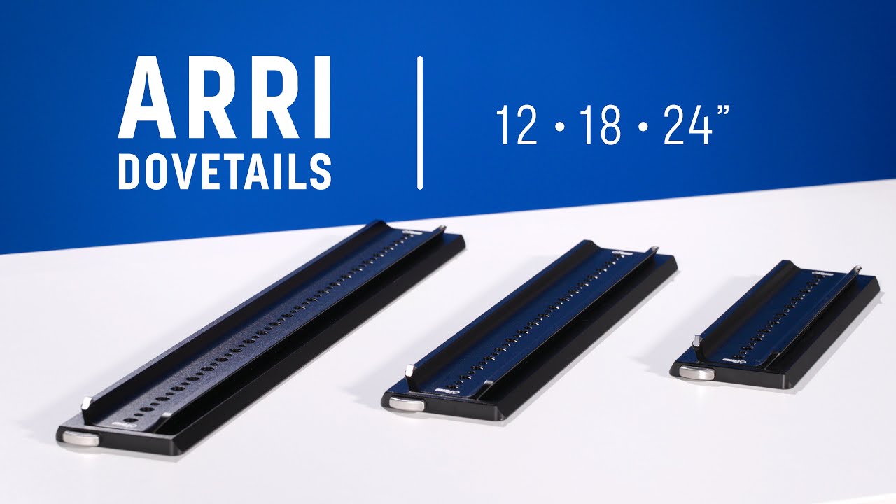 New ARRI Dovetails with Updated Latch Design for OConnor 2060 & 2575