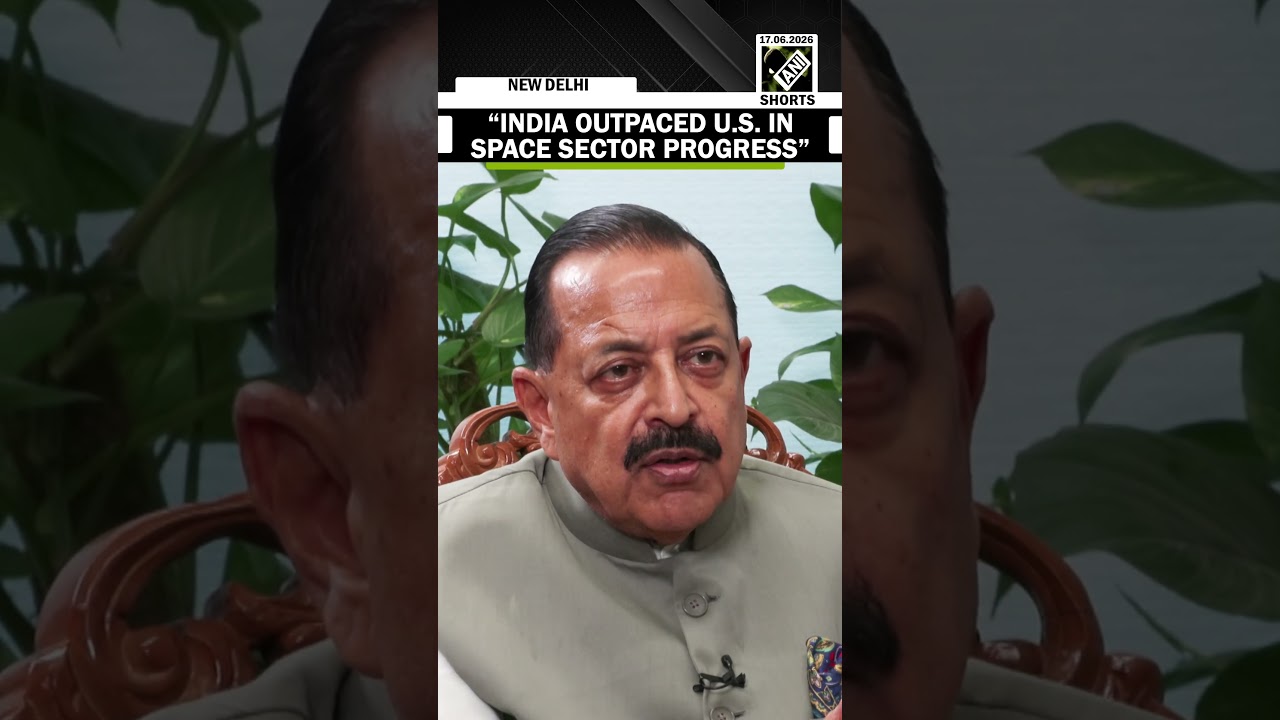 &ldquo;India&rsquo;s space sector has outpaced the U.S. in progress,&rdquo; says Union MoS Jitendra Singh
