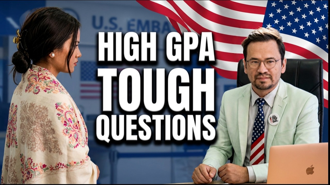 REAL USA Visa Interview | High GPA, High Pressure, Tough Questions