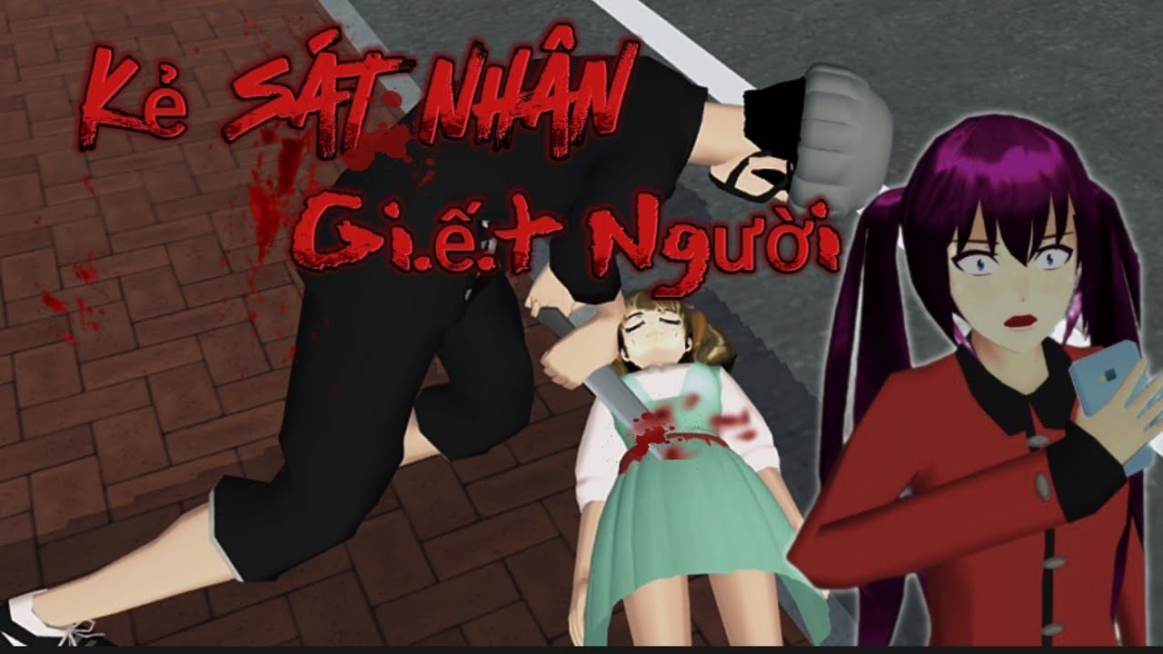 🎬Kinh Dị || Tôi Đã Thấy Kẻ sát Nhân🌸SAKURA school simulator Tiểu Linh fl