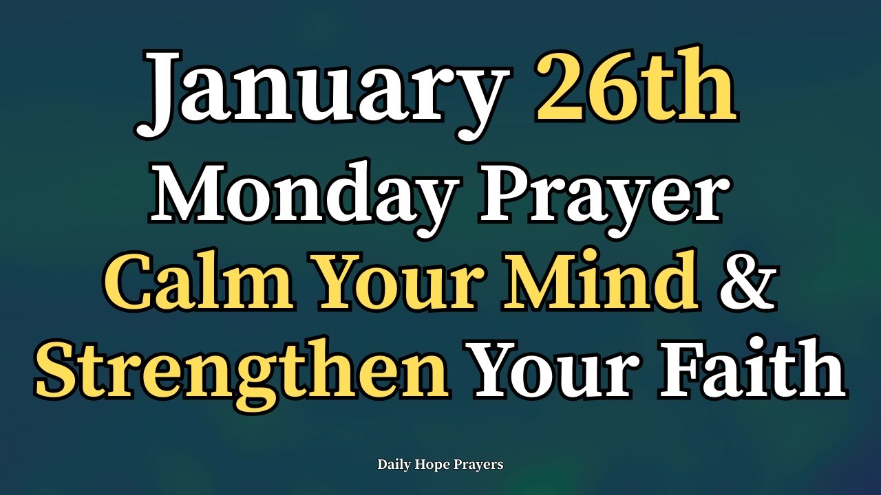 Grateful Heart Morning Prayer | Thanking God for Life, Strength & Peace