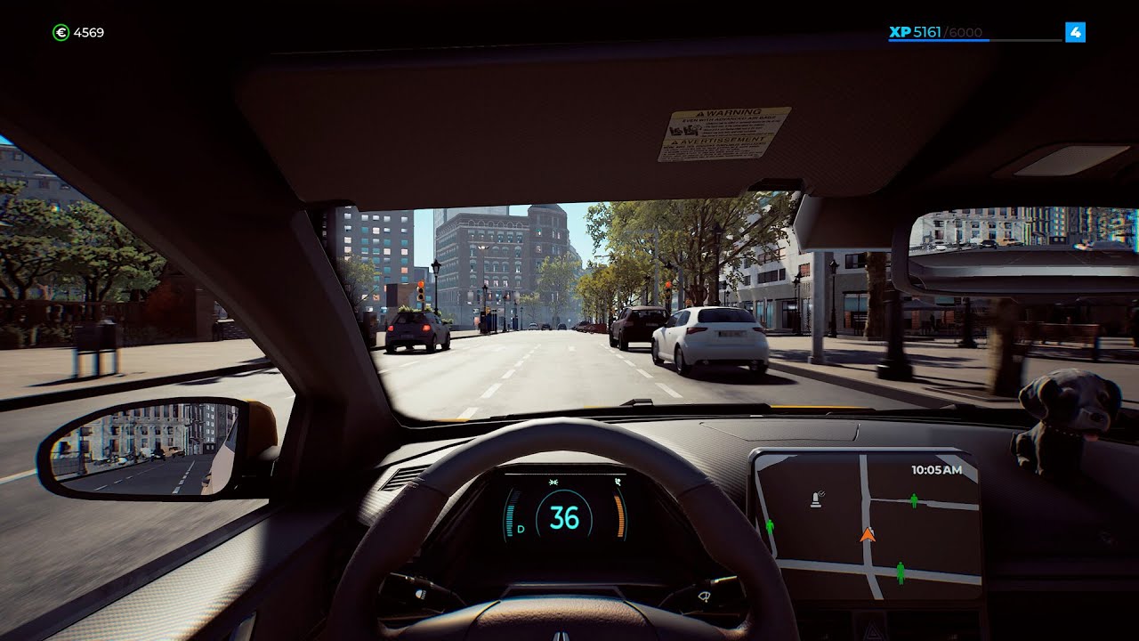 Taxi Life: A City Driving Simulator - gameplay z PS5 (polska wersja językowa)