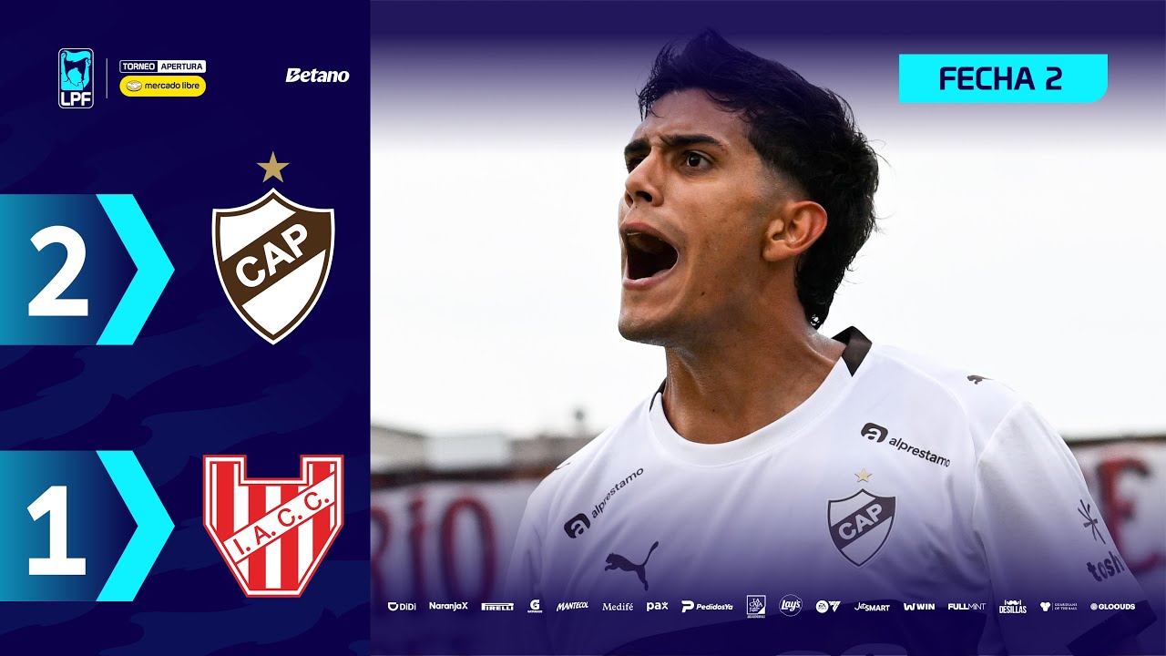 PLATENSE 2 - 1 INSTITUTO | Resumen del partido | #TorneoMercadoLibre 2026 🏆
