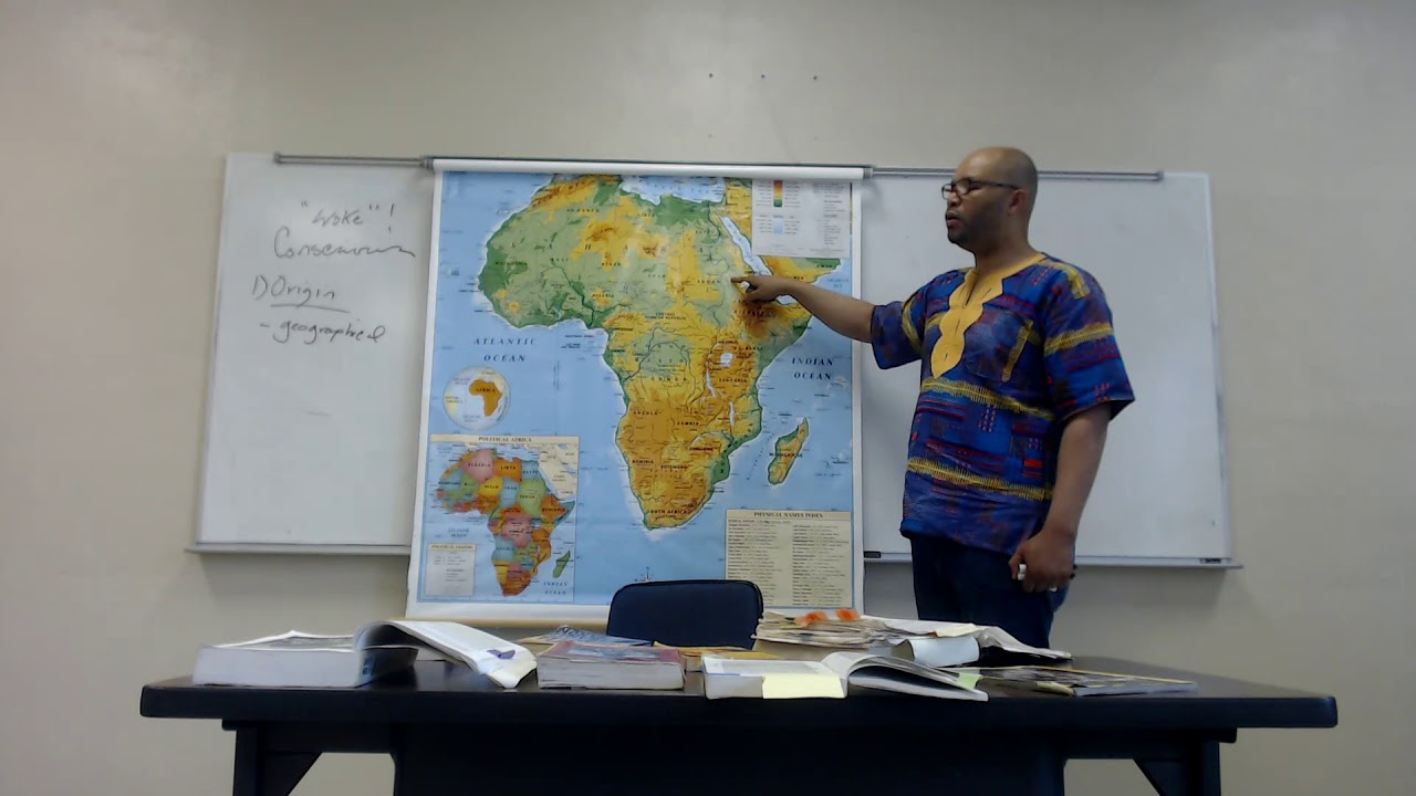 Dr. Robert White: African Humanities Introductory Lecture (ASU)
