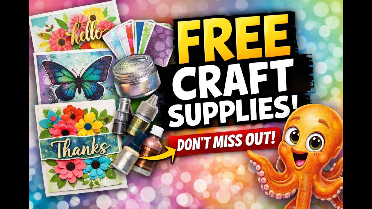 You Can Still Get These FREE Craft Supplies… Plus Crafter Party Inspiration!