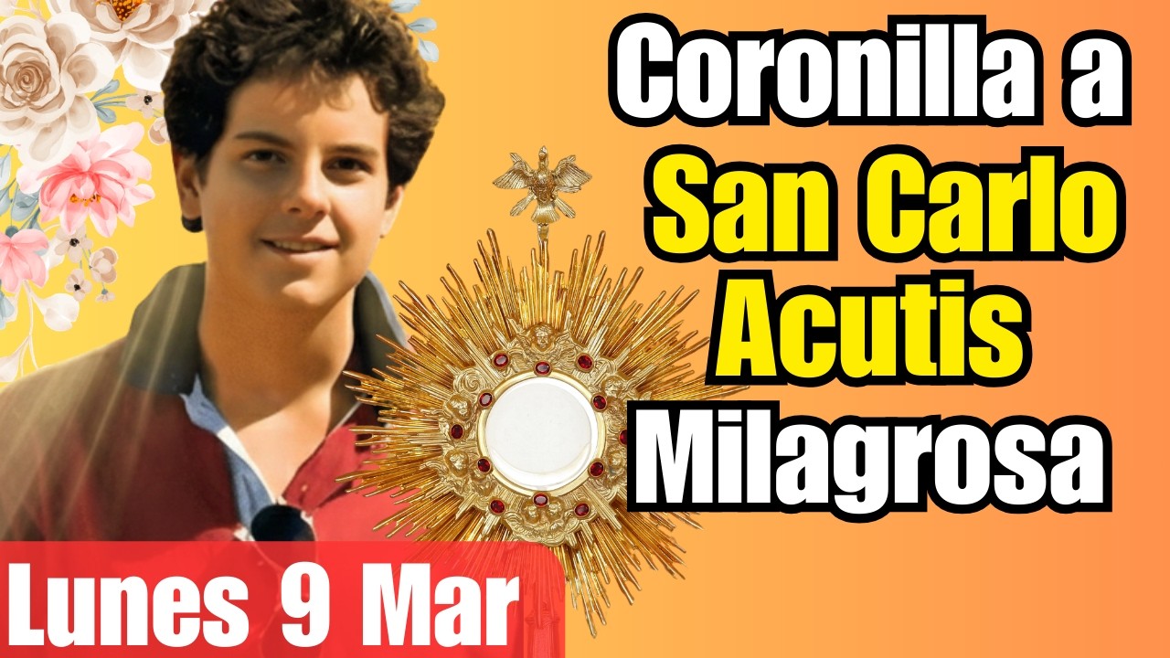 ¿Buscas un Milagro? Alivio Inmediato – Coronilla a San Carlo Acutis