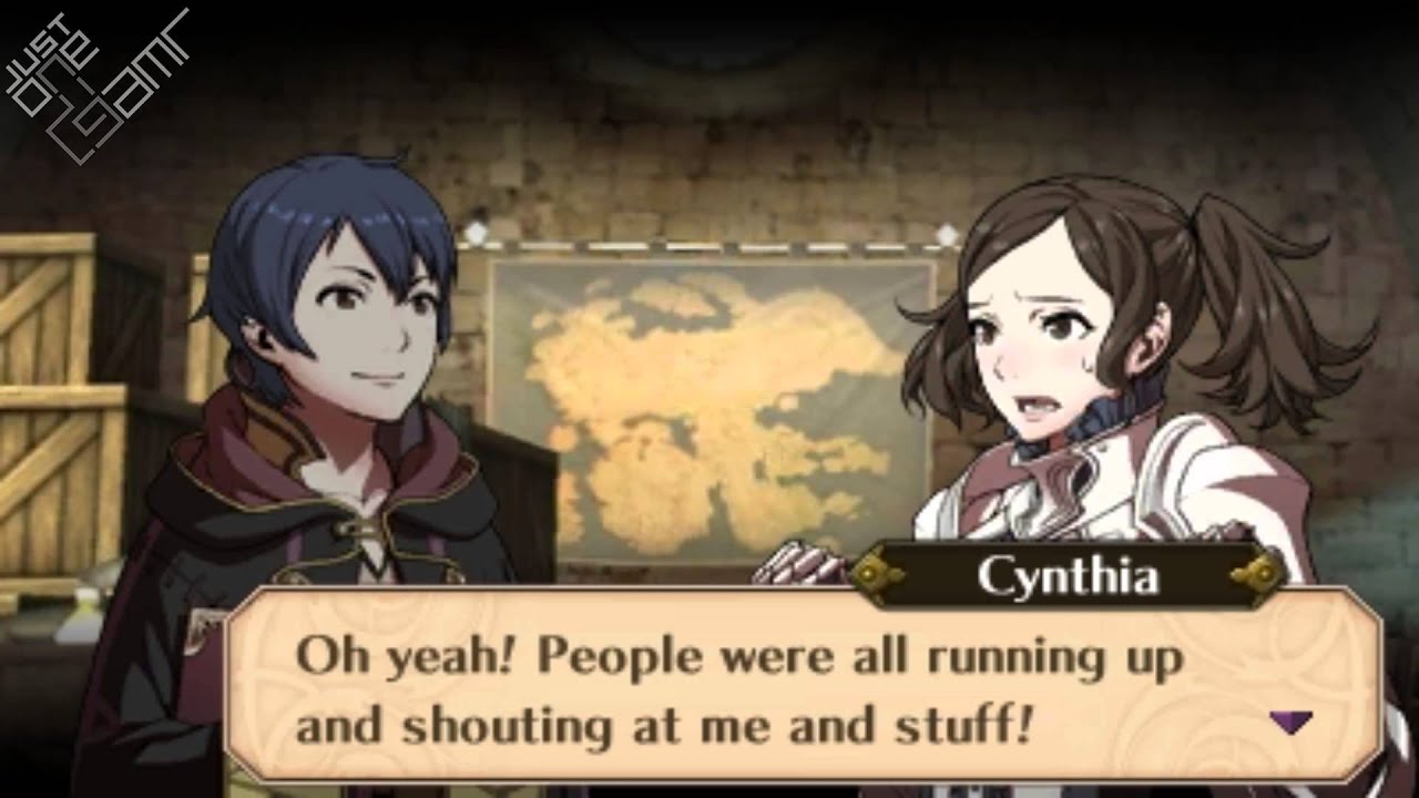 Fire Emblem Awakening - Morgan (Male) & Cynthia Support Conversations