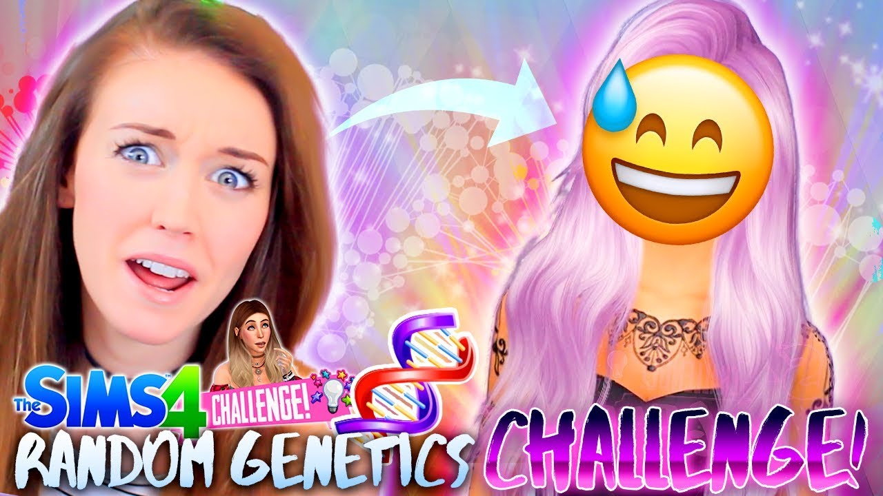 DID WE GET LUCKY?! 😅 - Sims 4 Random Genetics Challenge 💡 - (CAS!)