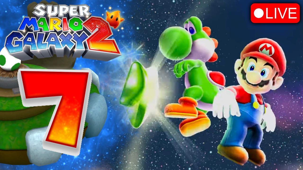 STELLE VERDI 2 - Super Mario Galaxy 2 - Parte 7 - ITA - LIVE 🔴