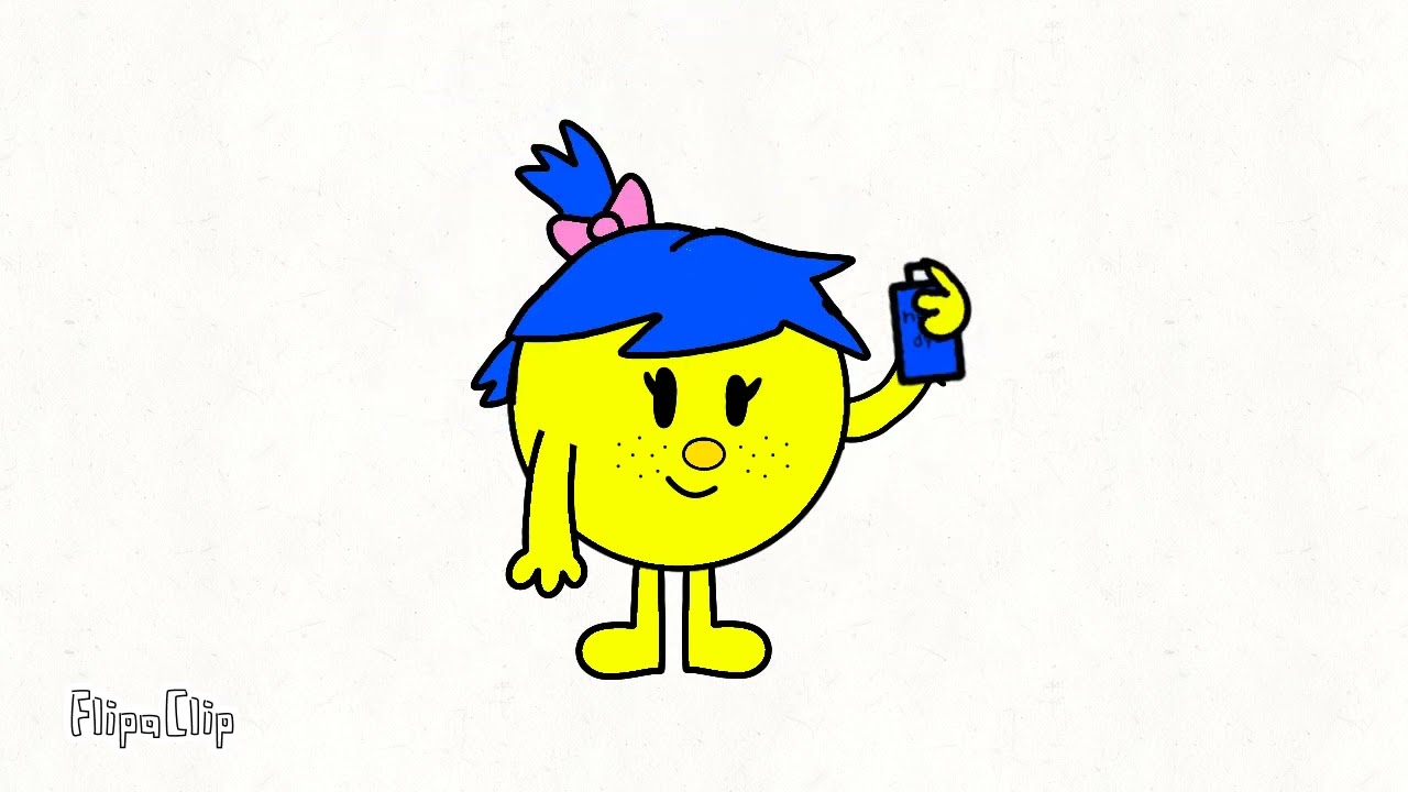 little miss joy 2 dye her hair blue