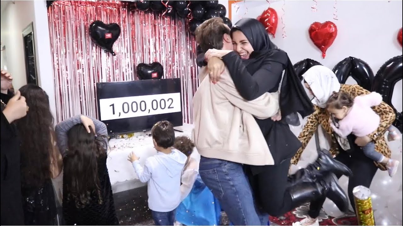 حفلة المليون مشترك | أقوي حفلة في مصر | أحمد حضن ندي من الفرحة