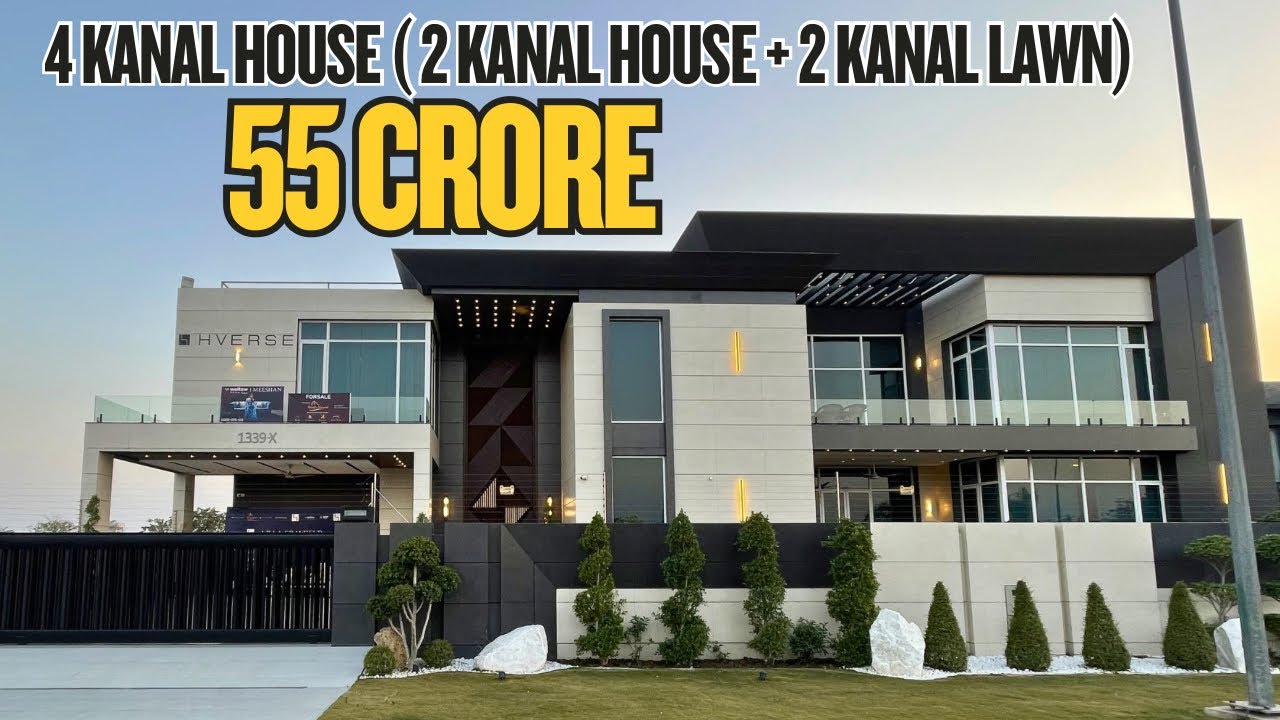 4 Kanal Ultra Modern Furnished House for Sale in DHA Phase 7 Lahore || Swimming Pool || 9 Bedrooms