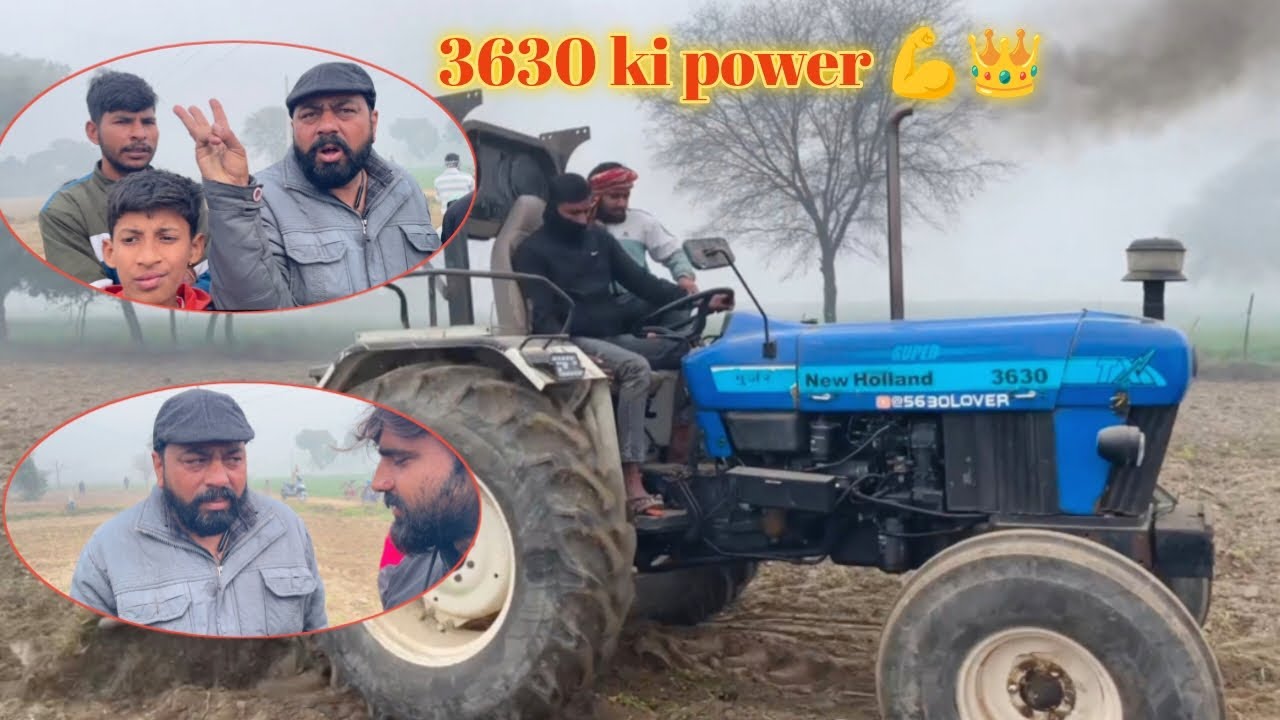 New Holland 3630 ki power 💯💯🚜🚜💪👑👑👑