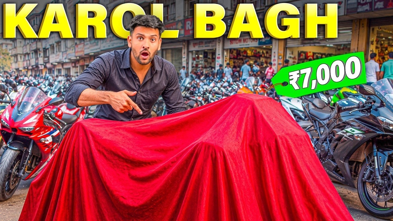 India&rsquo;s Biggest Bike Market! 7000 Se Sasti Bike?😳