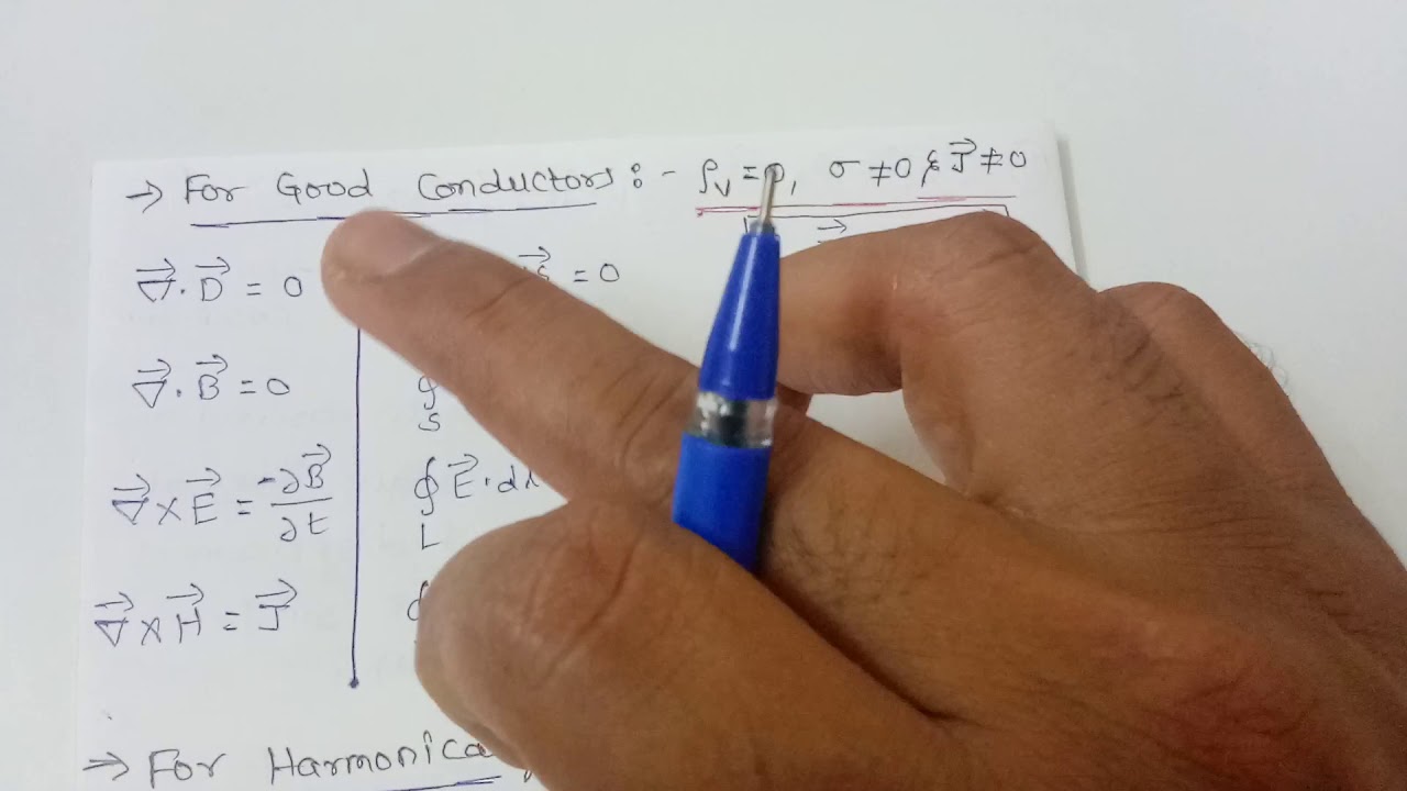 EMTL ---- MAXWELL'S EQUATIONS --- (FOR TIME VARYING FIELDS) -- MAXWELL'S EQUATIONS IN FINAL FORMS &