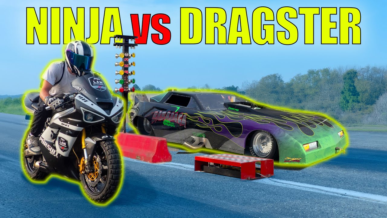 KAWASAKI NINJA VS DRAGSTER 2000cv | #IGAC 39