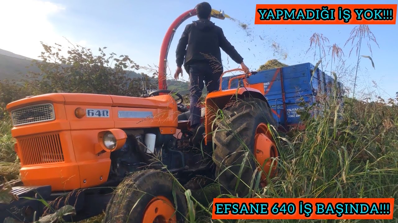 BU TRAKTÖRÜN YAPAMAYACAĞI İŞ YOK!!! EFSANE FIAT 640 İŞ BAŞINDA!!!