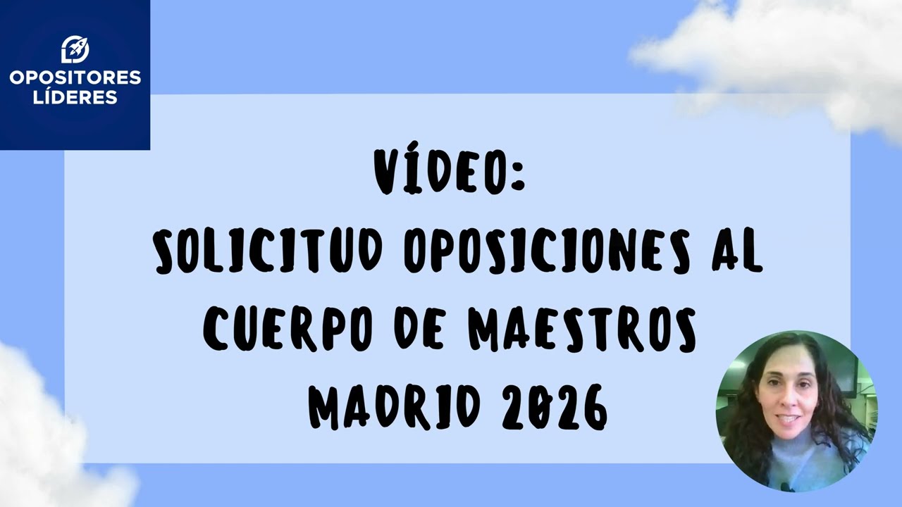 2026 SOLICITUD COMUNIDAD DE MADRID CUERPO DE MAESTROS
