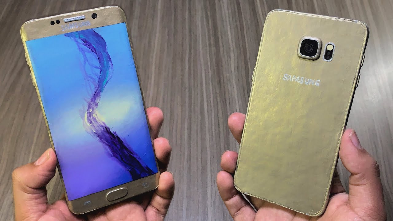 How to make Samsung Galaxy S6 Edge+ in 2025 (of cardboard) - Tutorial