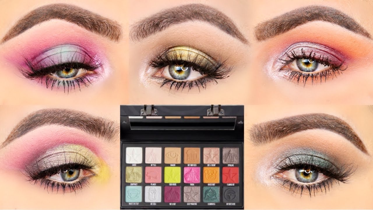 5 LOOKS 1 PALETTE | 5 EYE LOOKS WITH THE CONSPIRACY PALETTE FROM SHANE DAWSON & JEFREE STAR | PATTY