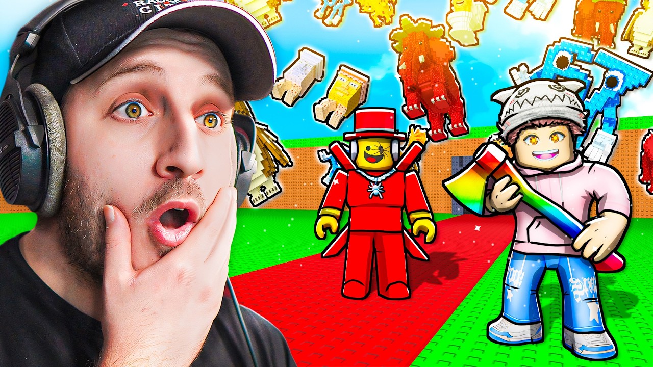 روبلوكس مستحيل! 😨 صرت أدمن في اللعبة واللاعبين انصدموا! (ردة فعل مجنونة) Steal A Brainrot