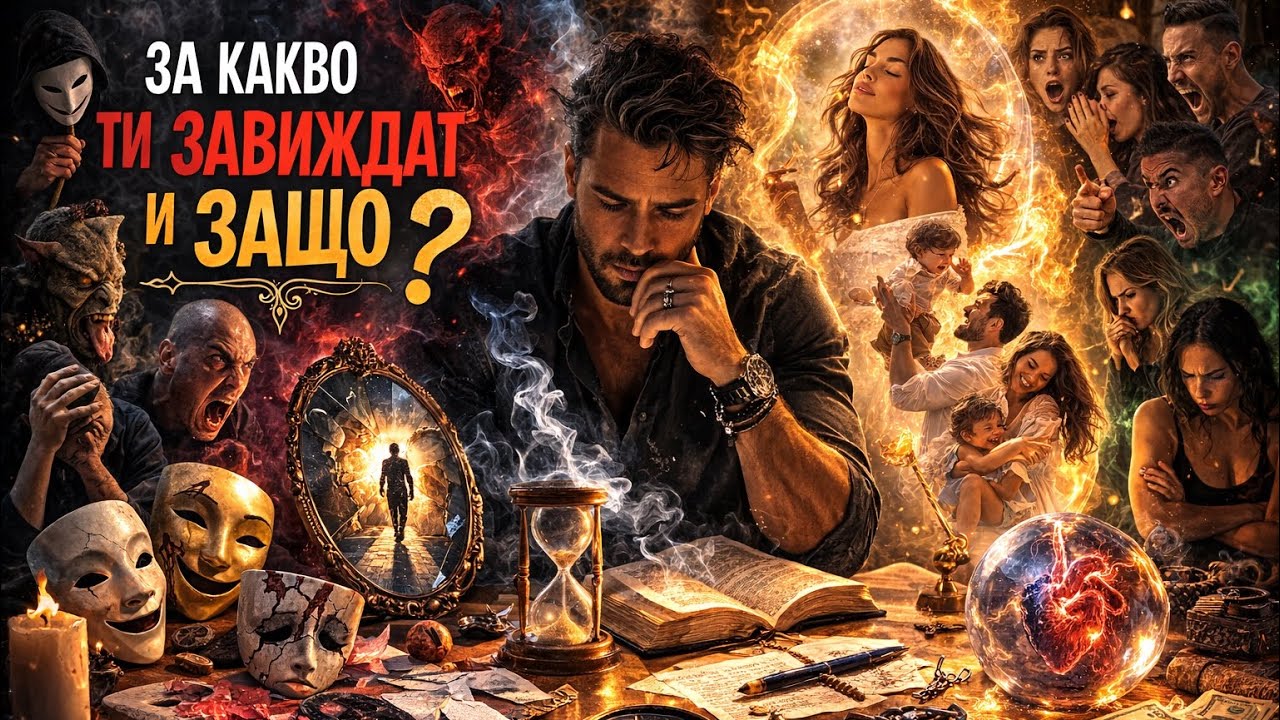За какво ти завиждат и защо? 🎭👺🫠🫣 (Таро четене)