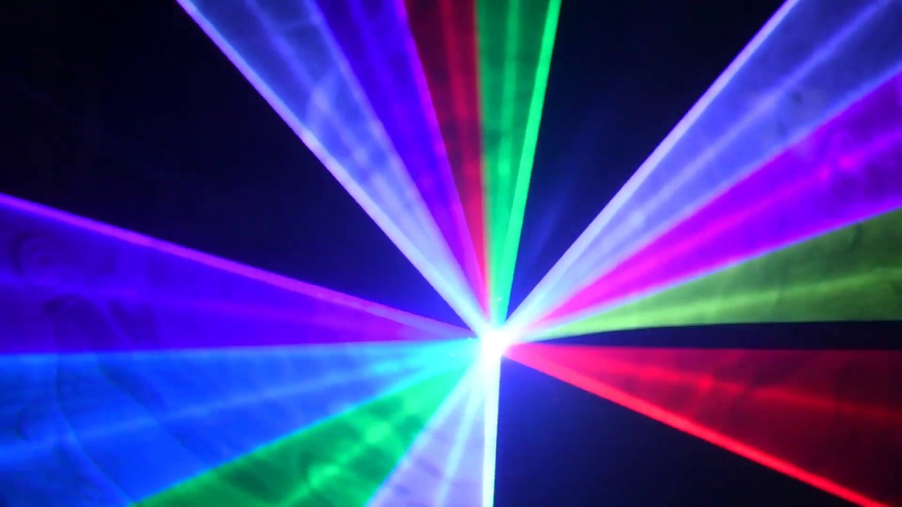 L&aacute;ser de 5 watts RGB - Iluminaci&oacute;n del Futuro