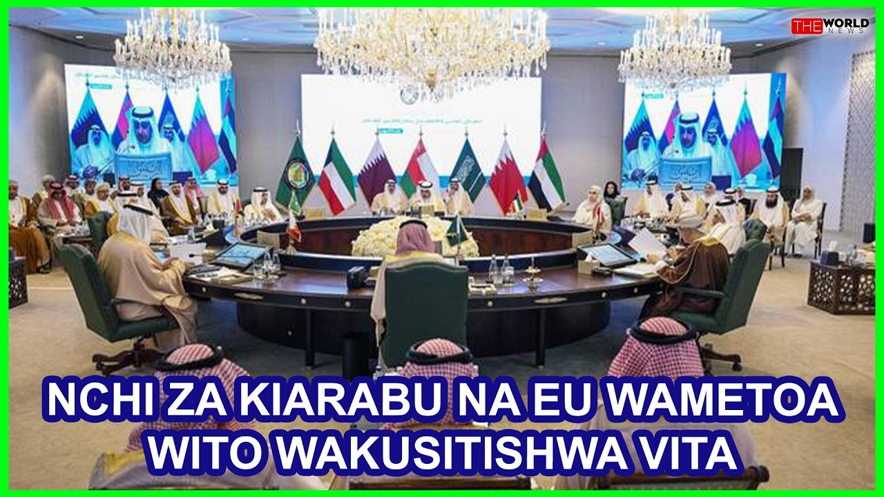 NCHI ZA KIARABU NA EU WAMETOA WITO WAKUSITISHWA KWA  VITA NA KUFANYA MAZUNGUMZO
