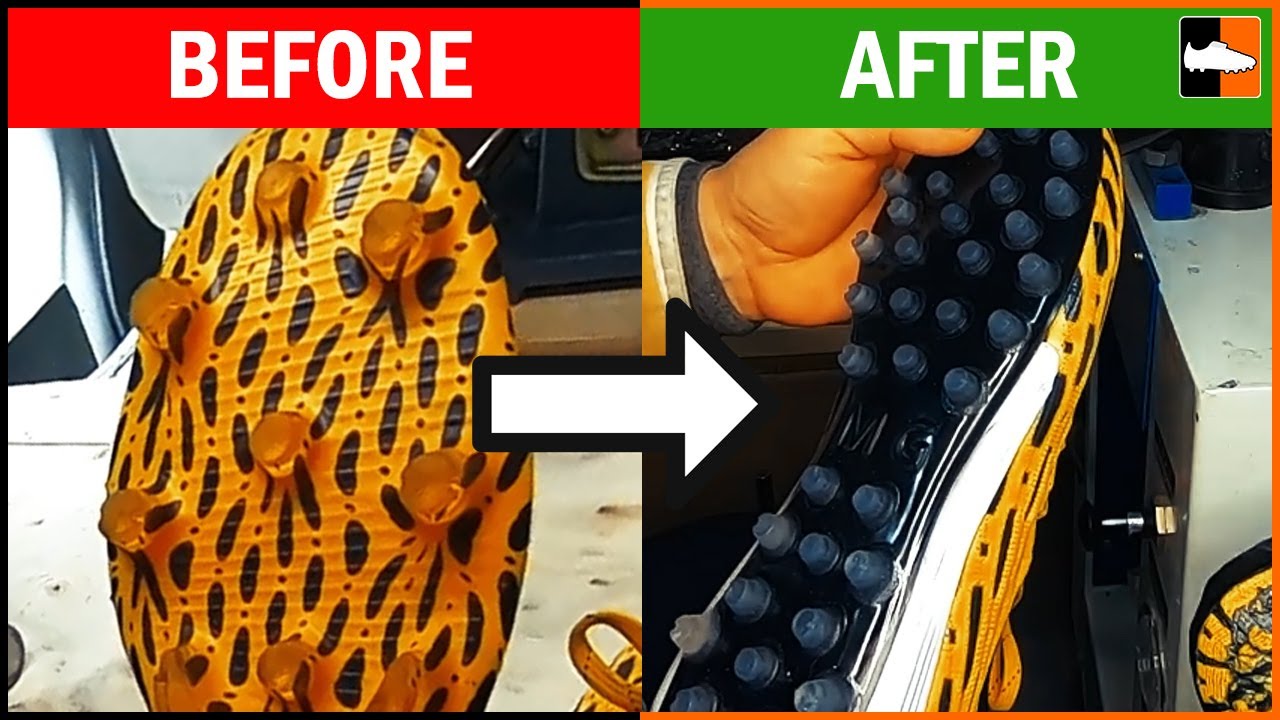 How To Change FG to MG Soleplate - Football Boots Transformation