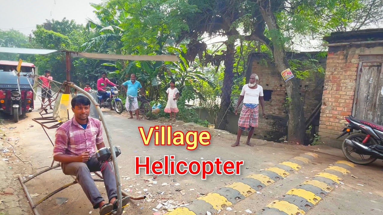 Uncompleted helicopter Testing \ indian mosquito helicopter test! 