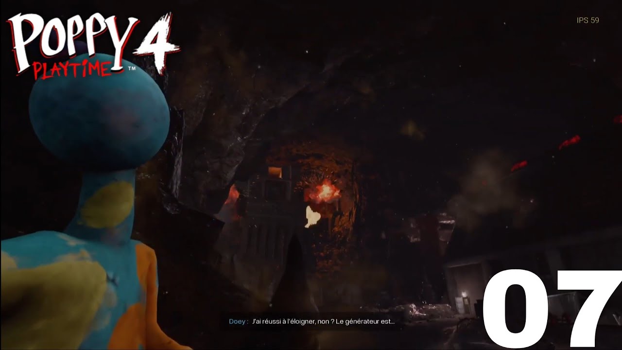 NOUS DÉTRUISONS LES FONDATIONS -POPPY PLAYTIME CHAPITRE 4 ÉPISODE 7 FR REDIFFUSION LIVE TWITCH
