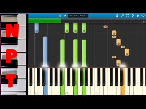 Kanye West - Only One - Piano Tutorial - Synthesia - How To Play