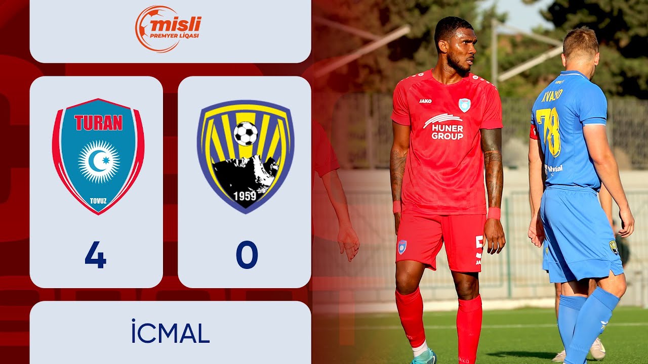 Turan Tovuz 4:0 Kəpəz | Misli Premyer Liqası, 36-cı tur | İCMAL