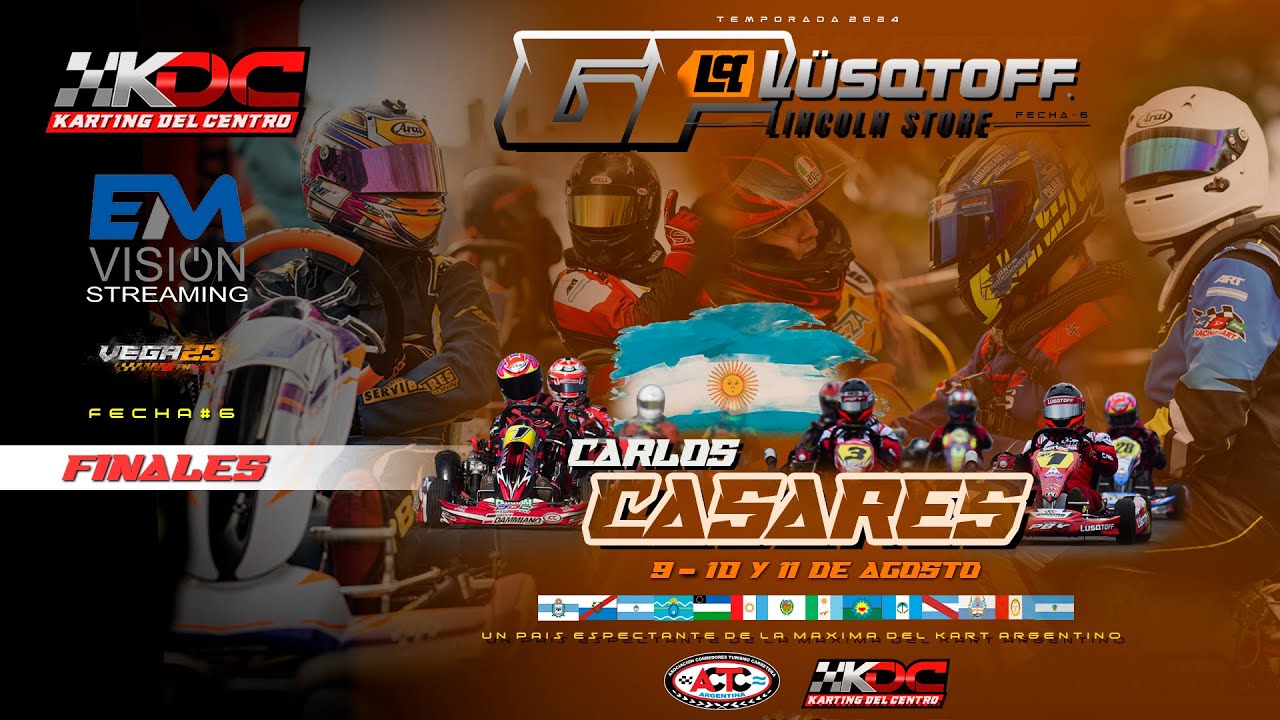 FINALES  -  KARTING DEL CENTRO  -  FECHA #6 -  CARLOS CASARES