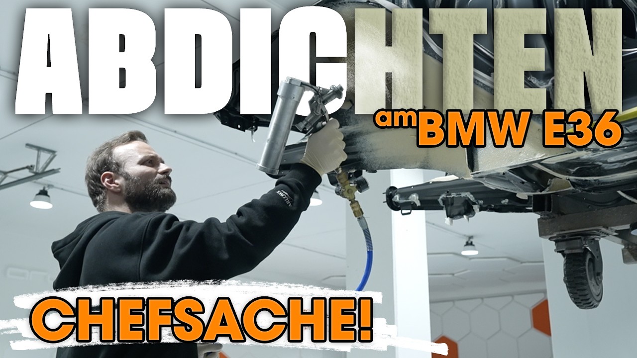 BMW E36 M3 - Wieder BESSER als NEU!? Professionelle Karosserieabdichtung