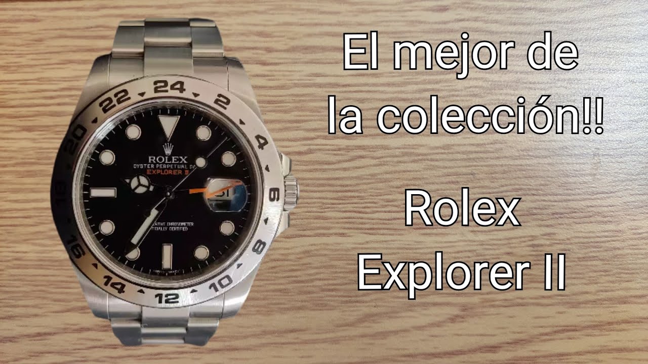 Rolex Explorer II | El mejor reloj suizo | Reloj Herramienta | No importa la hora