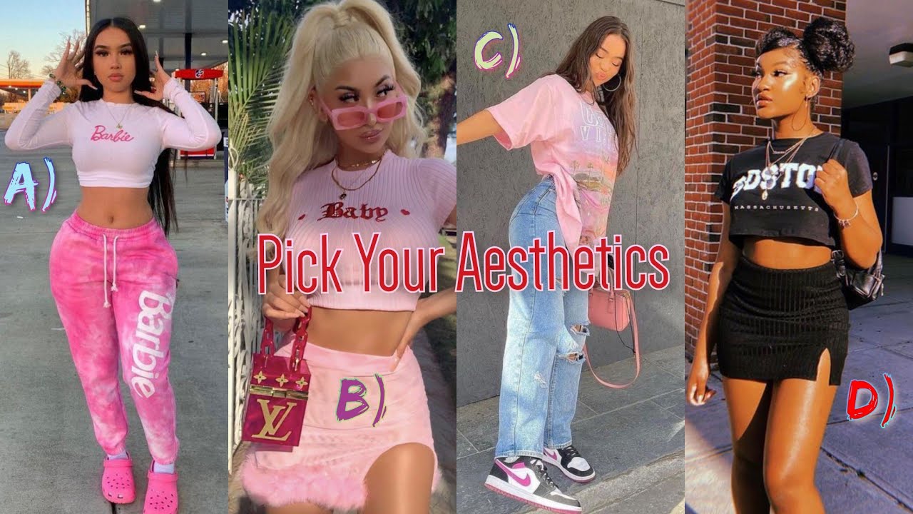 Aesthetic girl quiz 😍🍒   Barbie quiz | Baddie