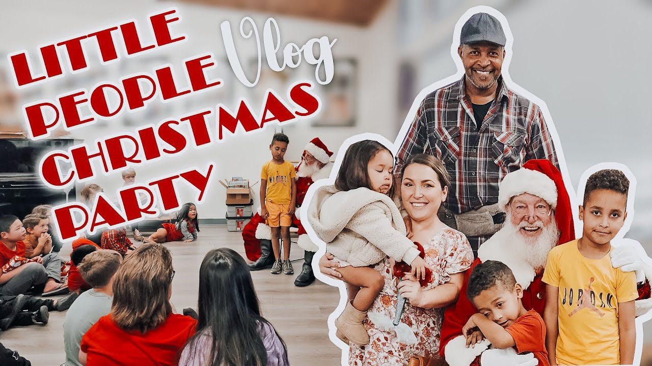 Little People Christmas Party | VLOG