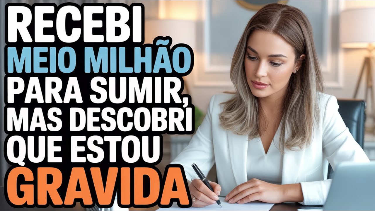 👉Recebi R$500 mil 💰 Para Desaparecer e Assinar o Divórcio✍️— Descobri que Estou Grávida!🤰