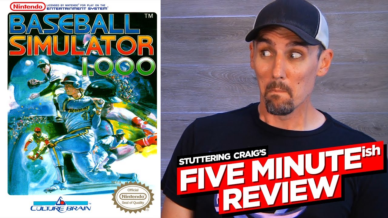 Baseball Simulator 1.000 (NES): Why Can't All Baseball Games Be Like This?