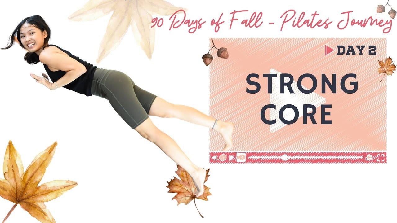 Day 2: Strong Core Pilates Workout | 90 Days of Fall With Moving Mango