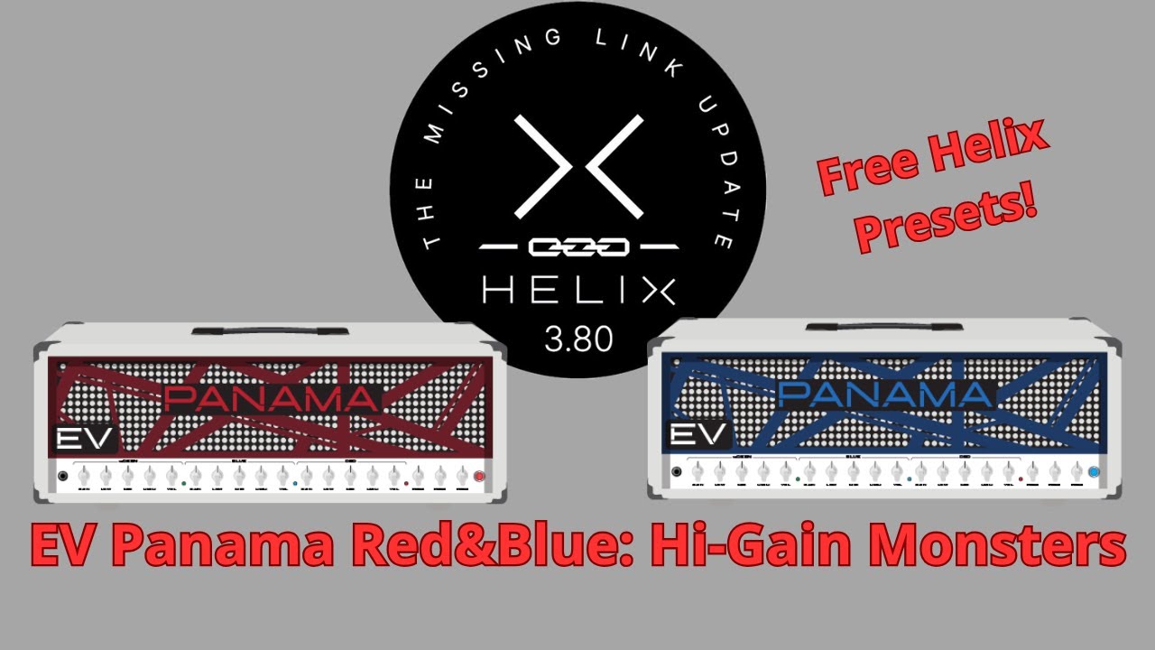 Line6 Helix Firmware 3.80 - EVH 5150 III Red & Blue Channel Test 