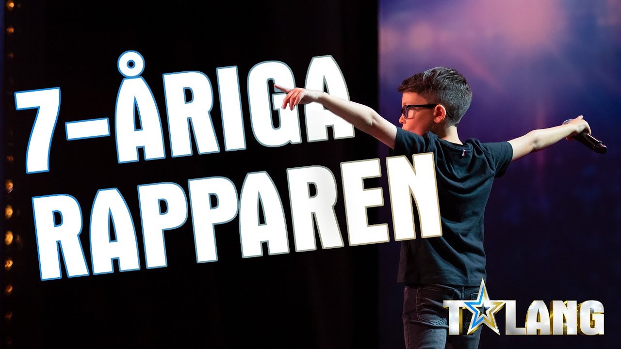 7-&aring;riga Kareem charmar alla med sin grymma rap