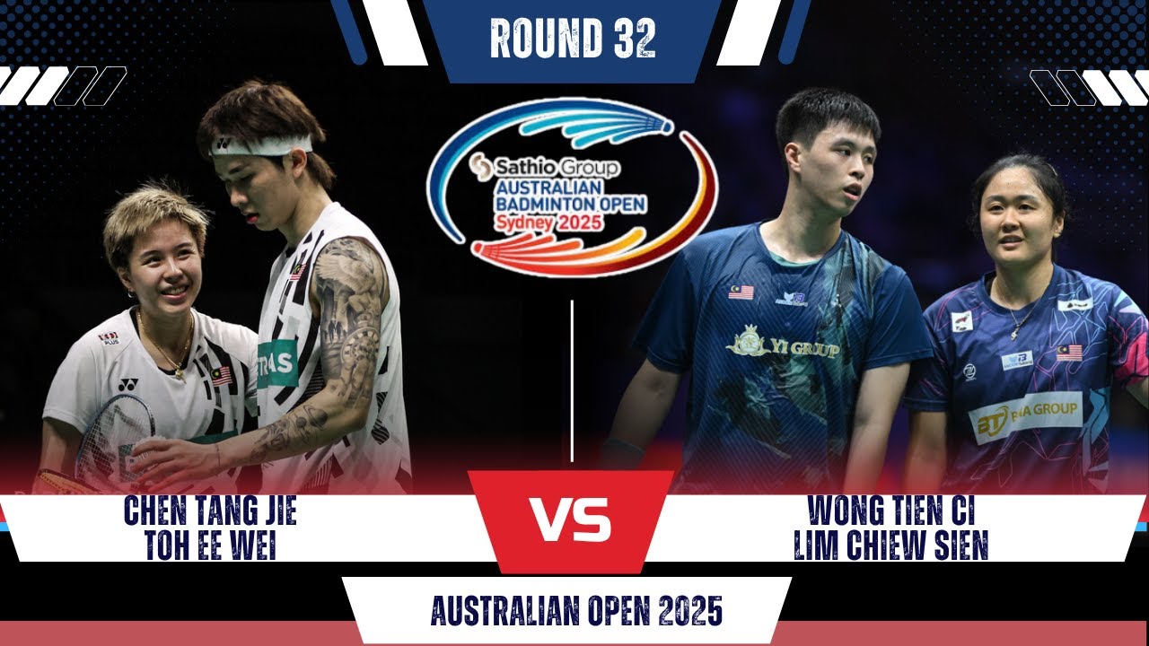 CHEN Tang Jie/TOH Ee Wei (MAS) vs WONG Tien Ci/LIM Chiew Sien (MAS) | Australian Open 2025 Badminton